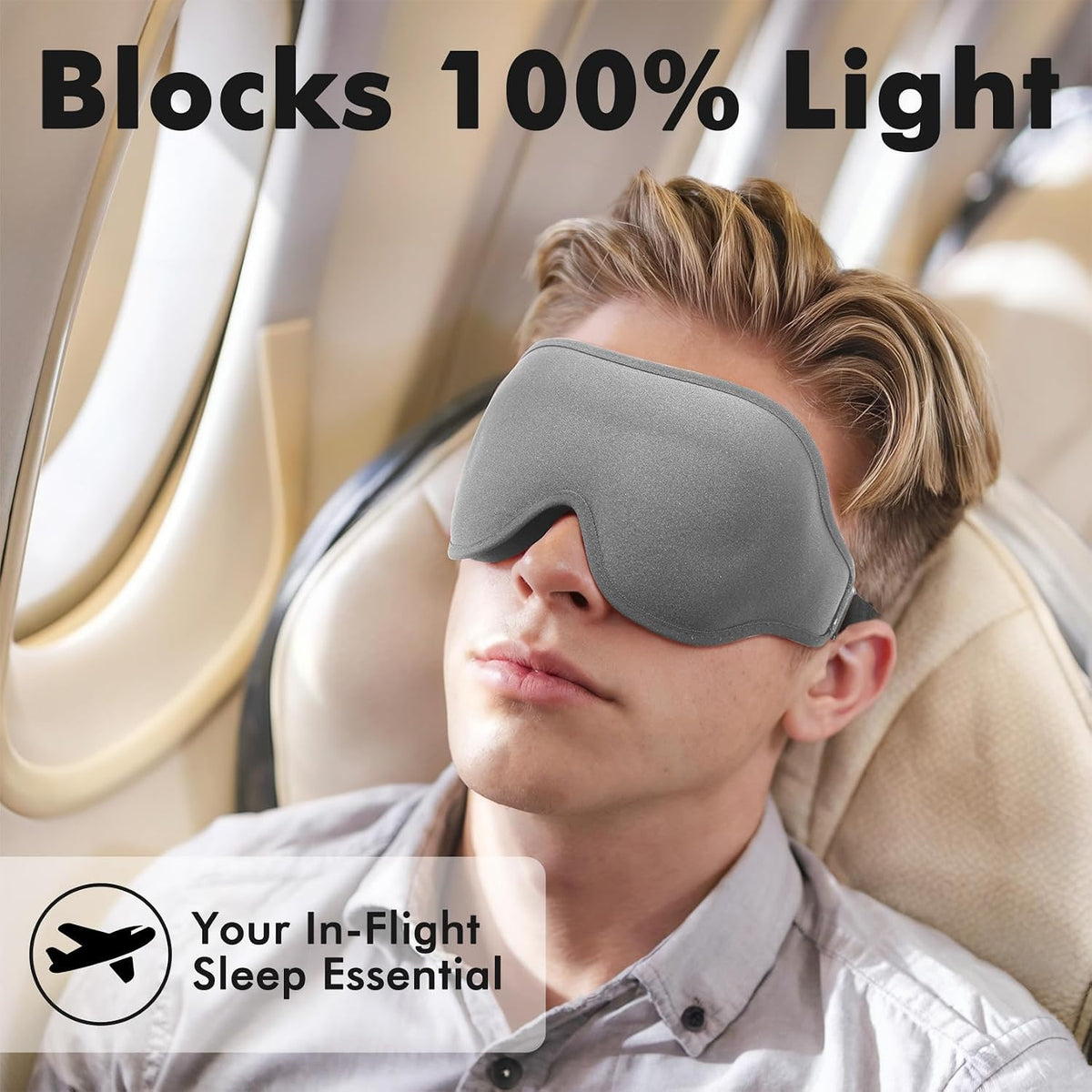 3D Weighted Eye Mask for Lash Extensions, Eye Covers for Sleep