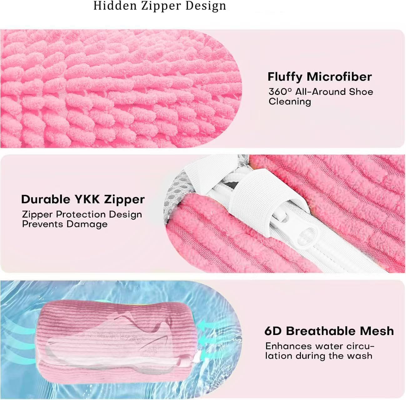 2Pcs Shoe Washing Machine Bag Laundry Shoe Bags for Washing Machine, Shoe Washing Bag Shoe Laundry Bag for Washer and Dryer Reusable Shoe Washing Bags (Grey)
