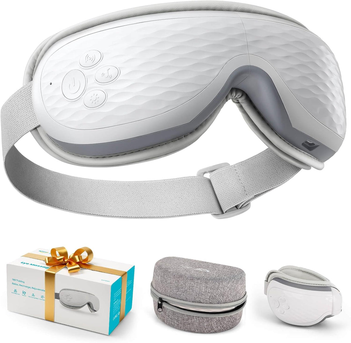 ALLJOY Eye Massager with Heat and Cooling, FSA Eligible HSA