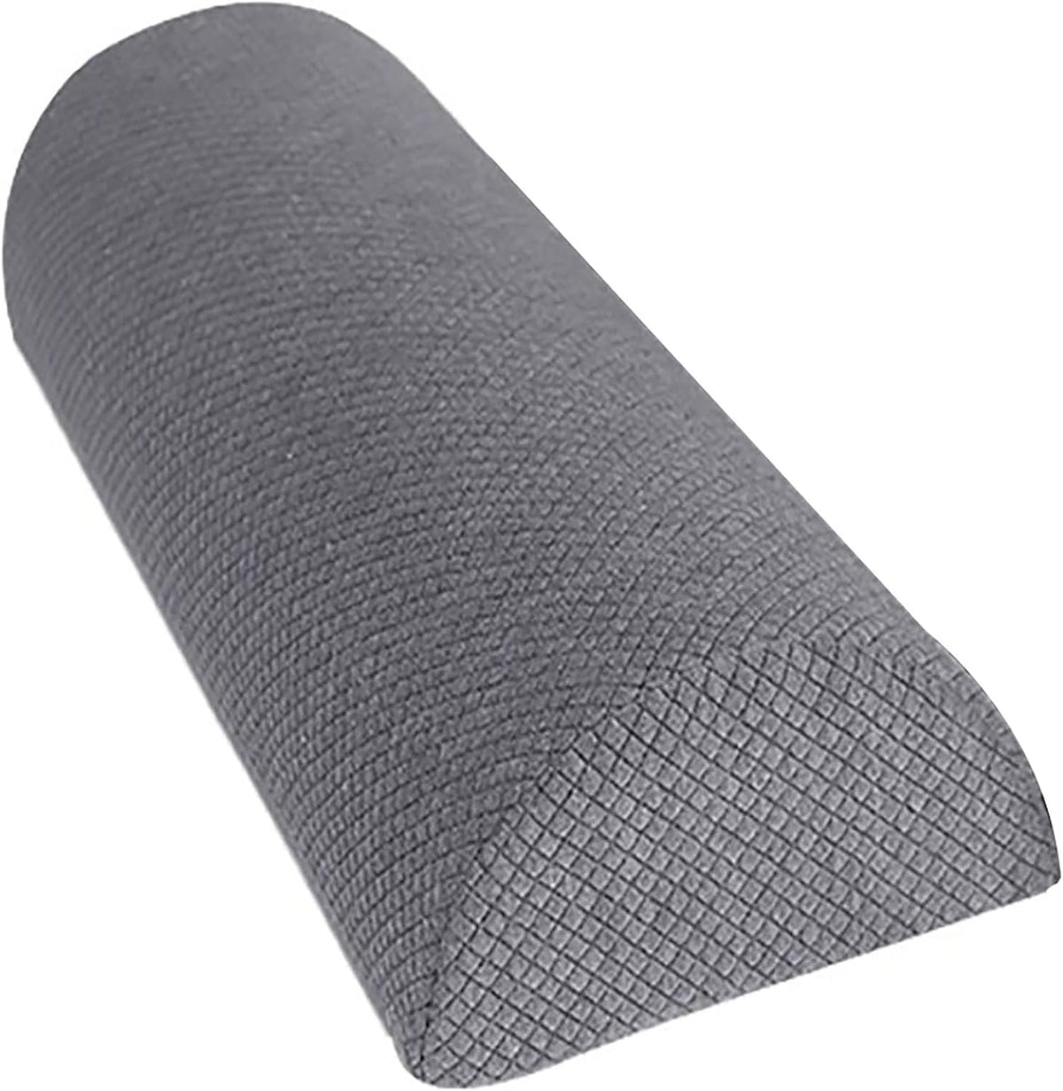 1/2 Pack Half Moon Bolster Pillow for Legs, Knees, Lower Back and Head | Lumbar Support Pillow for Bed, Sleeping | Semi Roll for Ankle and Foot Comfort - Machine Washable Cover(09,M:50x17x9cm)