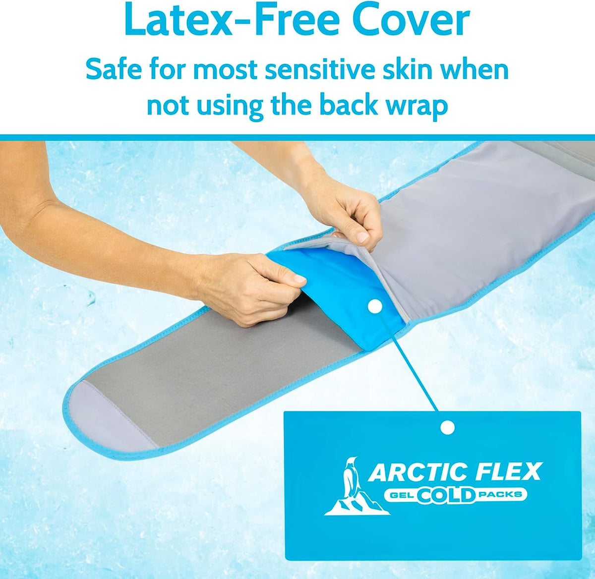 Arctic Flex Gel Replacement Packs - Ice Packs Reusable for Elbow Ice Brace