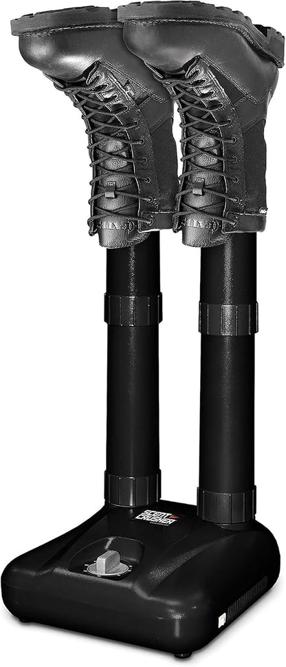 Scent Crusher Halo Series Odor Eliminating Ozone Boot Dryer - Black