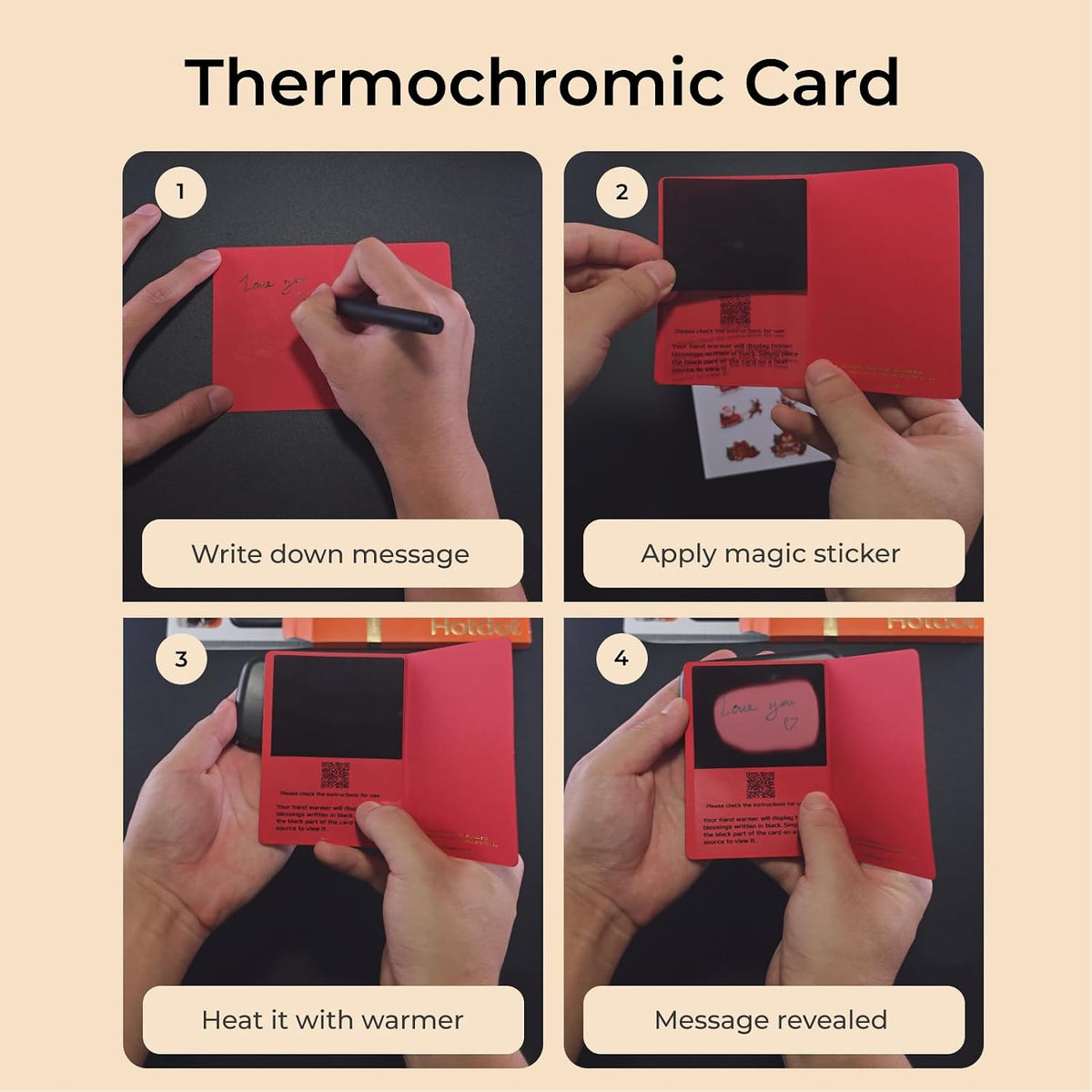 AI Hand Warmers Rechargeable, Real-Time Temp & Battery Display, Electric Hand Warmers, Fast Heating, Fits in Gloves/Pocket, Gifts for Women & Men