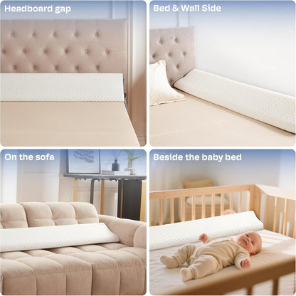 Simpledad Wedge Pillow for Sleeping, Orthopedic Bed Wedge Pillow Set