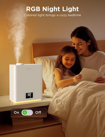 GoveeLife Smart Humidifiers for Bedroom Large Room, 6L Top Fill Humidifier