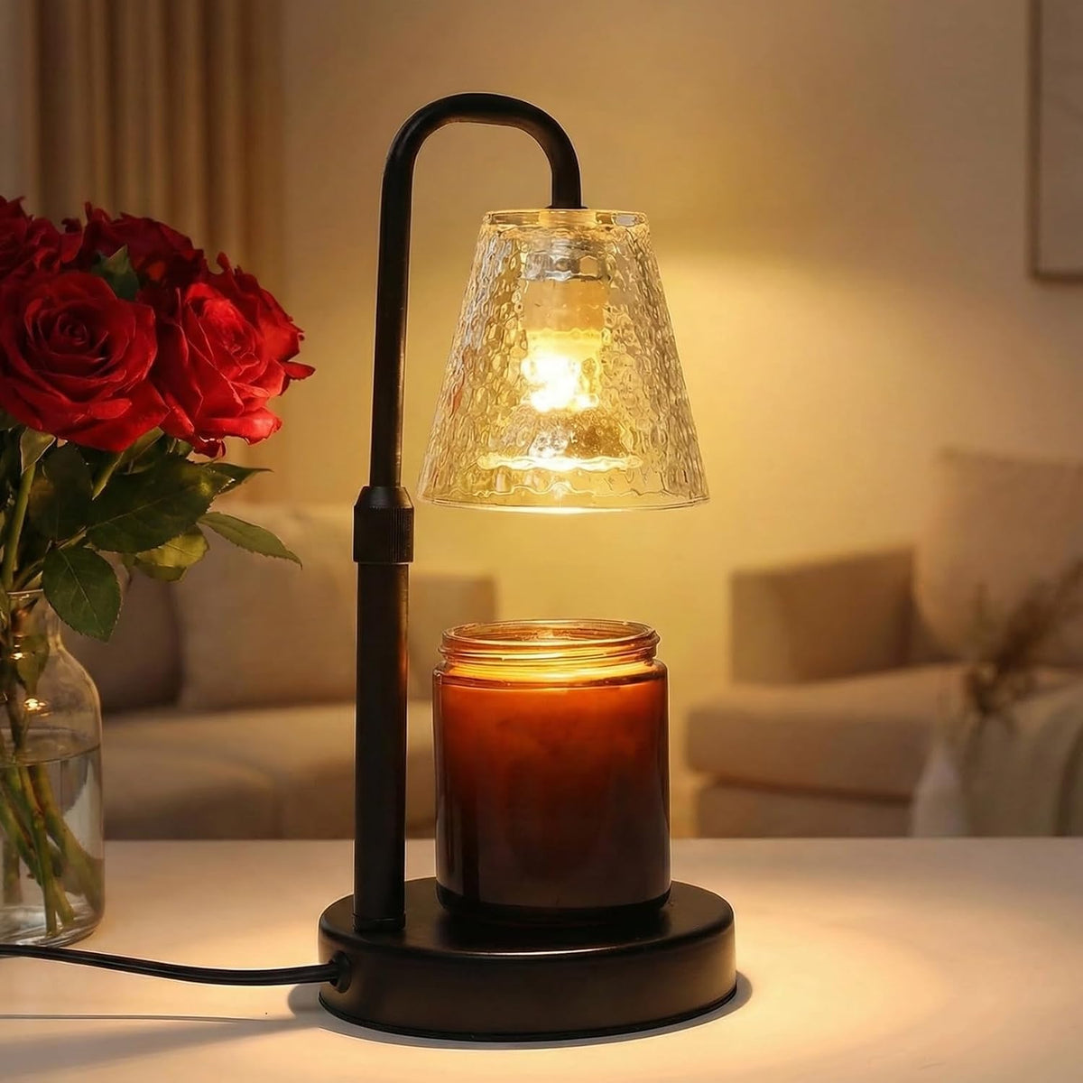 Glimra Candle Warmer Lamp, Candle Warmer Lamp with Timer, Dimmable