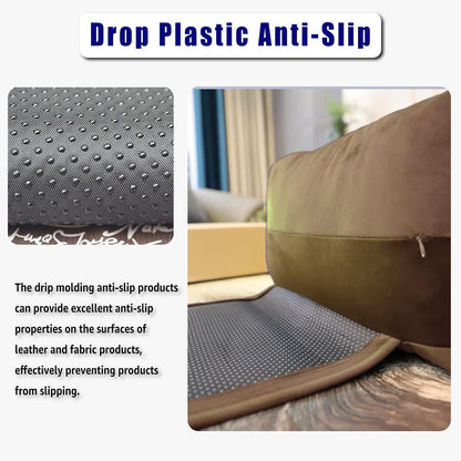 Adjustable Headrest Pillow for Recliners and Armchairs - Non-Slip Velvet Cushion for Neck Support and Pain Relief (Gray)
