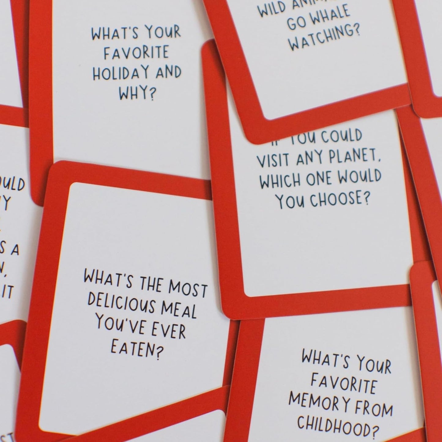 Pippi Post S'More Nature Conversation Cards with Tin, 50 Outdoor Prompts | 50 Conversation Starter Cards, Decorative Storage Tin, Ice Breaker Game