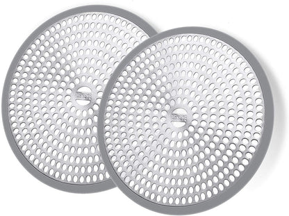 LEKEYE Shower Drain Hair Catcher/Strainer/Stainless Steel and Silicone