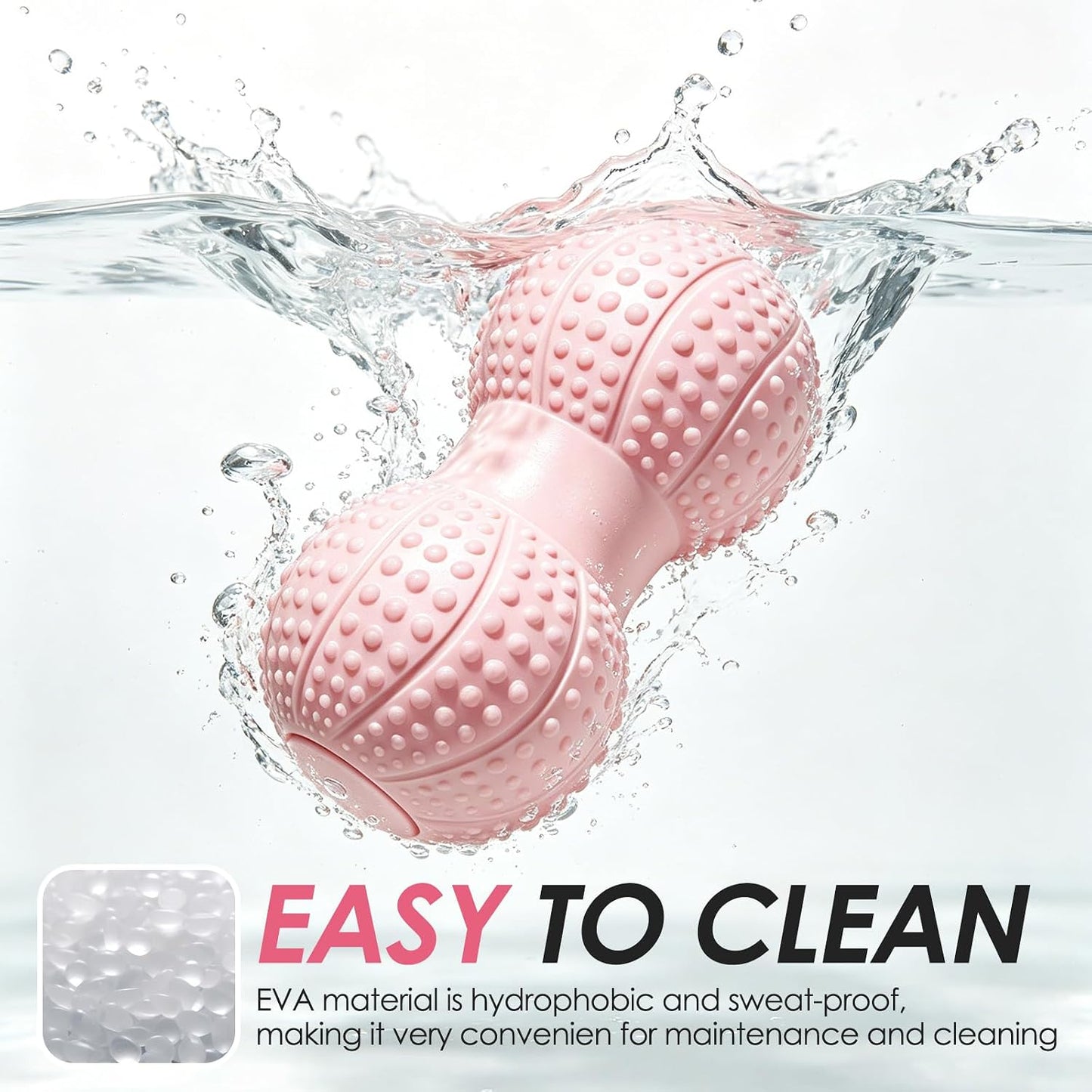 Peanut Massage Ball for Myofascial Release & Plantar Fasciitis Pain Relief | Hard lacrosse ball for deep tissue, yoga, acupoint pressure, trigger point and muscle relaxer therapy