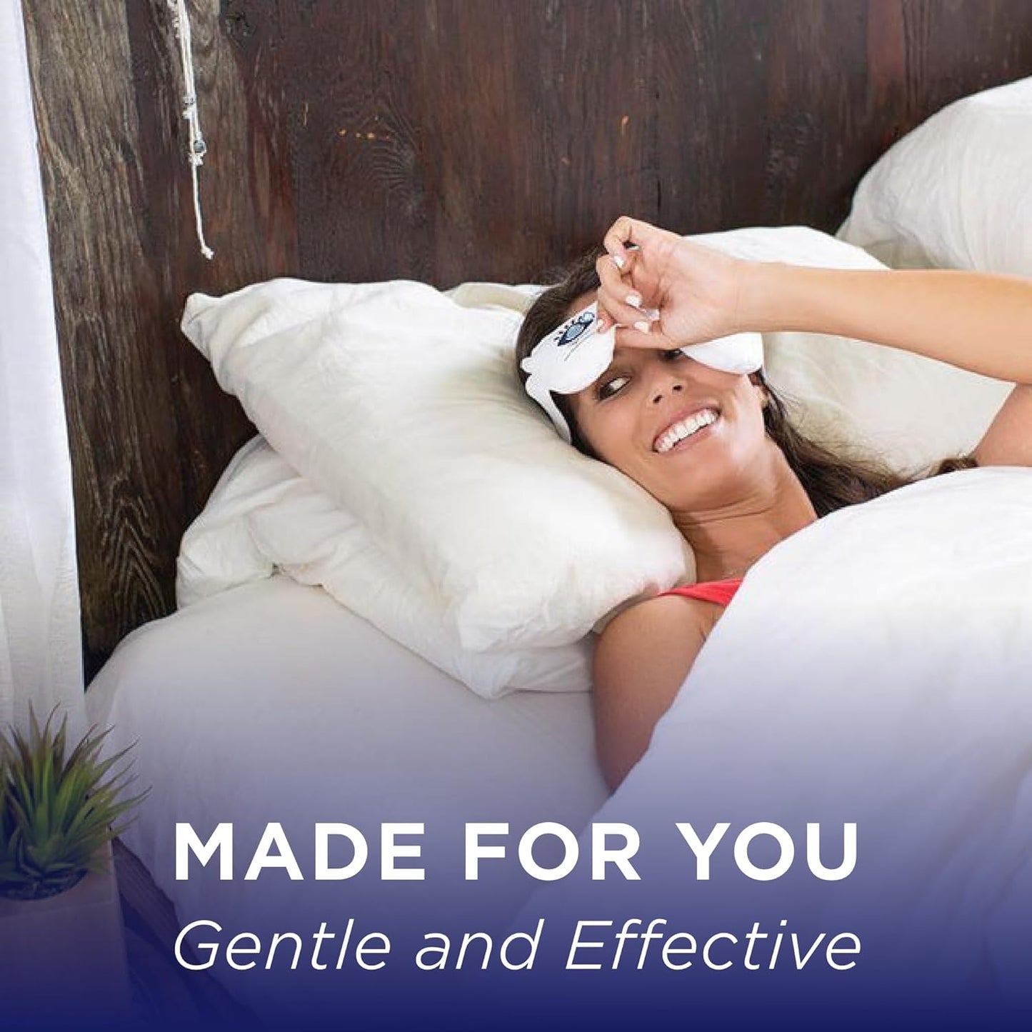 Eye Love Heyedrate Heated Eye Mask, White | Soothing Warm & Cold Compress for Temporary Relief of Irritated Eyes, Reusable Mask