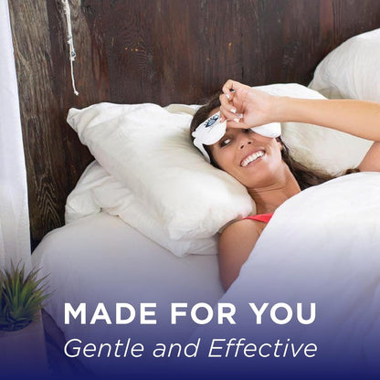 Eye Love Heyedrate Heated Eye Mask, White | Soothing Warm & Cold Compress for Temporary Relief of Irritated Eyes, Reusable Mask