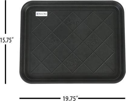 Multi-Purpose Boot Tray Mat,Dog Bowl Tray,Waterproof for Indoor and Outdoor Floor Protection
