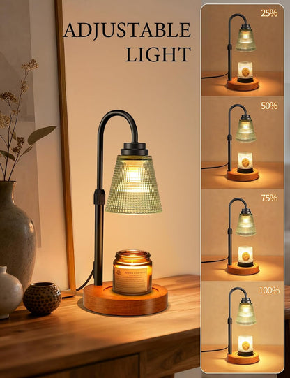 Candle Warmer Lamp with Timer Dimmer, Home Decor for Birthday Gifts Women