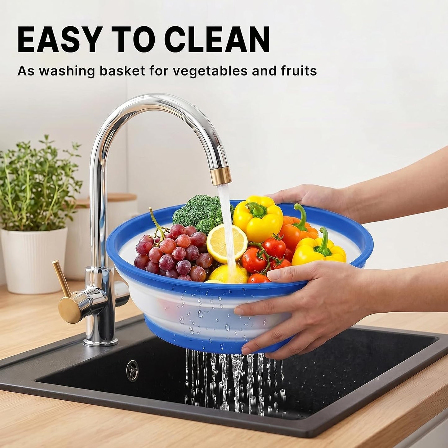 10 Inch Microwave Splatter Cover Vented for Food, Collapsible Splatter Guard with Handle, Anti-Splatter Plate Lid for Kitchen Fruit Vegetables, Dishwasher-Safe Easy Clean (black)