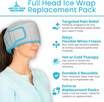 Arctic Flex Gel Replacement Packs - Ice Packs Reusable for Elbow Ice Brace