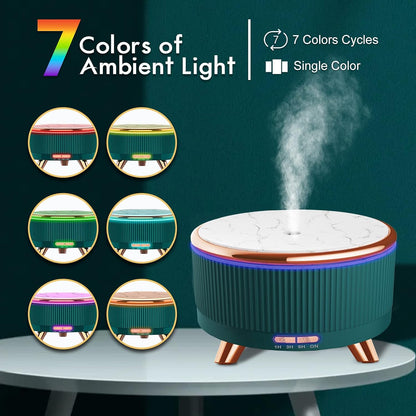 Diffusers for Essential Oils Large Room, 500ml Cool Mist Humidifier