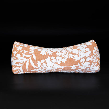 Buckwheat Neck Support Pillow Cervical Neck Cylinder Bolster Pillow,Buckwheat Hulls Adjustable Roll Pillow,Neck Pain Relief for Back and Side Sleepers Round Pillows for Lunch Break beige, 6*15 inch