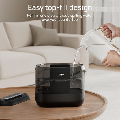 DREO 4L Humidifiers for Bedroom, 36H Runtime, 28 dB Quiet, HM311