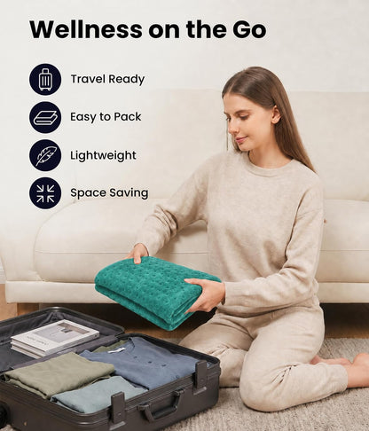 Electric Heating Pad for Back, Cramps, Shoulder, Moist & Dry Heat, 12"x24"