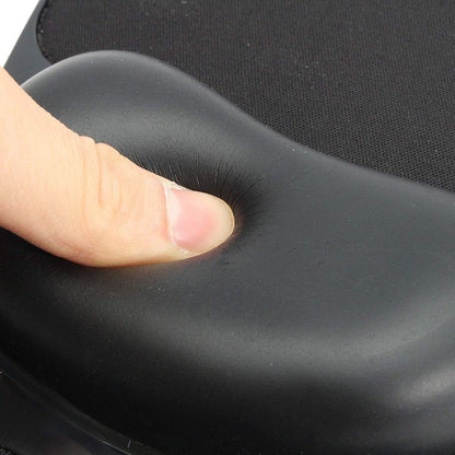 Home Office Computer Arm Rest Chair Armrest Mouse Pad Mat Wrist Support Black (Please Measure Chair arm Rest Size and Confirm Our Straps Size Before Ordering)