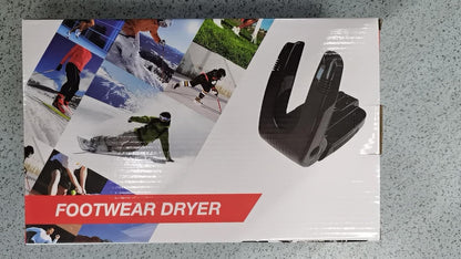 Portable Work Boot Dryer, Foldable Shoe Dryer for Gloves Shoes | Foldable warmer design, Smart timer, quick heat drying, fits for leather sports shoes,travel-friendly for work boots