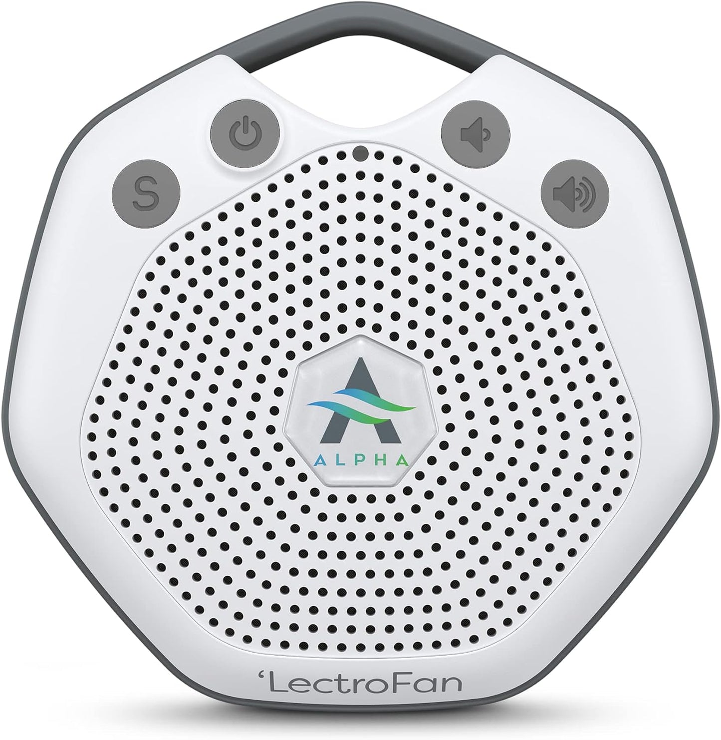 Adaptive Sound Technologies LectroFan Alpha - White Noise Machine to Support Restful Sleep - Blocks Ambient Sound - Built-in Lullabies - Convenient Clip Attachment - Portable Relaxation Support