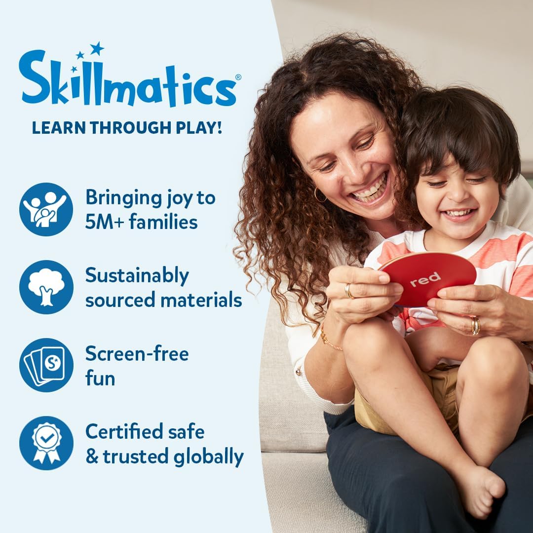 Skillmatics Found It Indoor – Scavenger Hunt Card & Board Game for Kids | Perfect for Home, School, Travel, Playdates, Educational Game, Screen-Free Fun, Gift for Boys & Girls Ages 4, 5, 6, 7