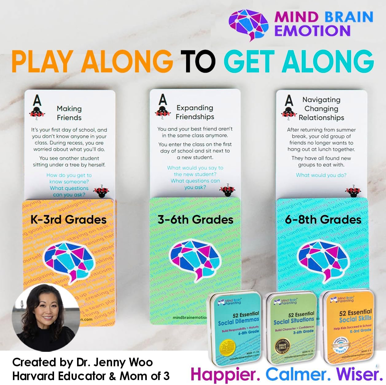 Mind Brain Emotion 52 Essential Life Skills: No-Excuses Game to Teach Kids, Teens & Adults How to Care for Self & Chores, Practical Solution for Responsible Boys, Confident Girls, Happy Family