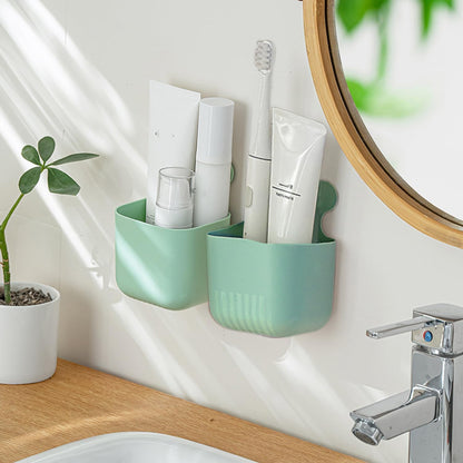 Fridge Magnetic Cup Storage Rack, Magnetic Locker Organizer for Pen, Holder for Laundry, Board, Desks, Dresser, White