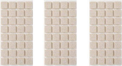Felt Pads Small 3/8" Felt Pads for Cabinet Doors Bumpers, Cabinet Cushion Dots Felt Cabinet Door Stops, Self Adhesive Thick Bumper Pads to Protect Surfaces -Anti Scratch 234 Pcs Round Brown