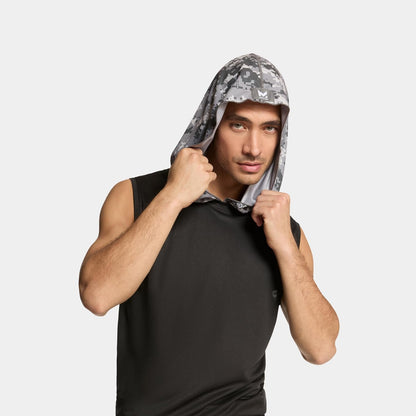 MISSION Cooling Hoodie Towel, Evaporative Cool Technology, Cools Instantly When Wet, UPF 50 Sun Protection, Contours Your Head to Stay in Place, Great for Sports, Fitness, Gym