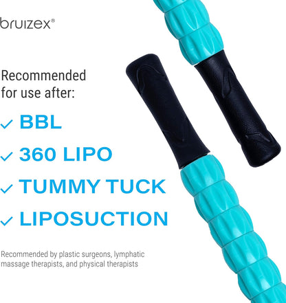 Bruizex Lipo Roller Lymphatic Drainage Massager, Massage Tool for Stomach