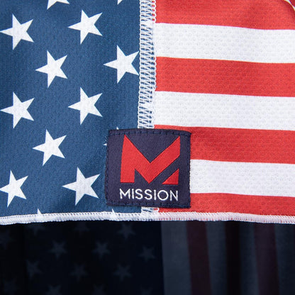 MISSION Cooling Hoodie Towel, Evaporative Cool Technology, Cools Instantly When Wet, UPF 50 Sun Protection, Contours Your Head to Stay in Place, Great for Sports, Fitness, Gym