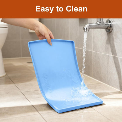 34" x 22" Extra Thick Silicone Mat Waterproof with Raised Edge, | Under Sink Mat for Kitchen & Bathroom, Kitchen Cabinet Liner, Multi-Purpose for Storage & Protection