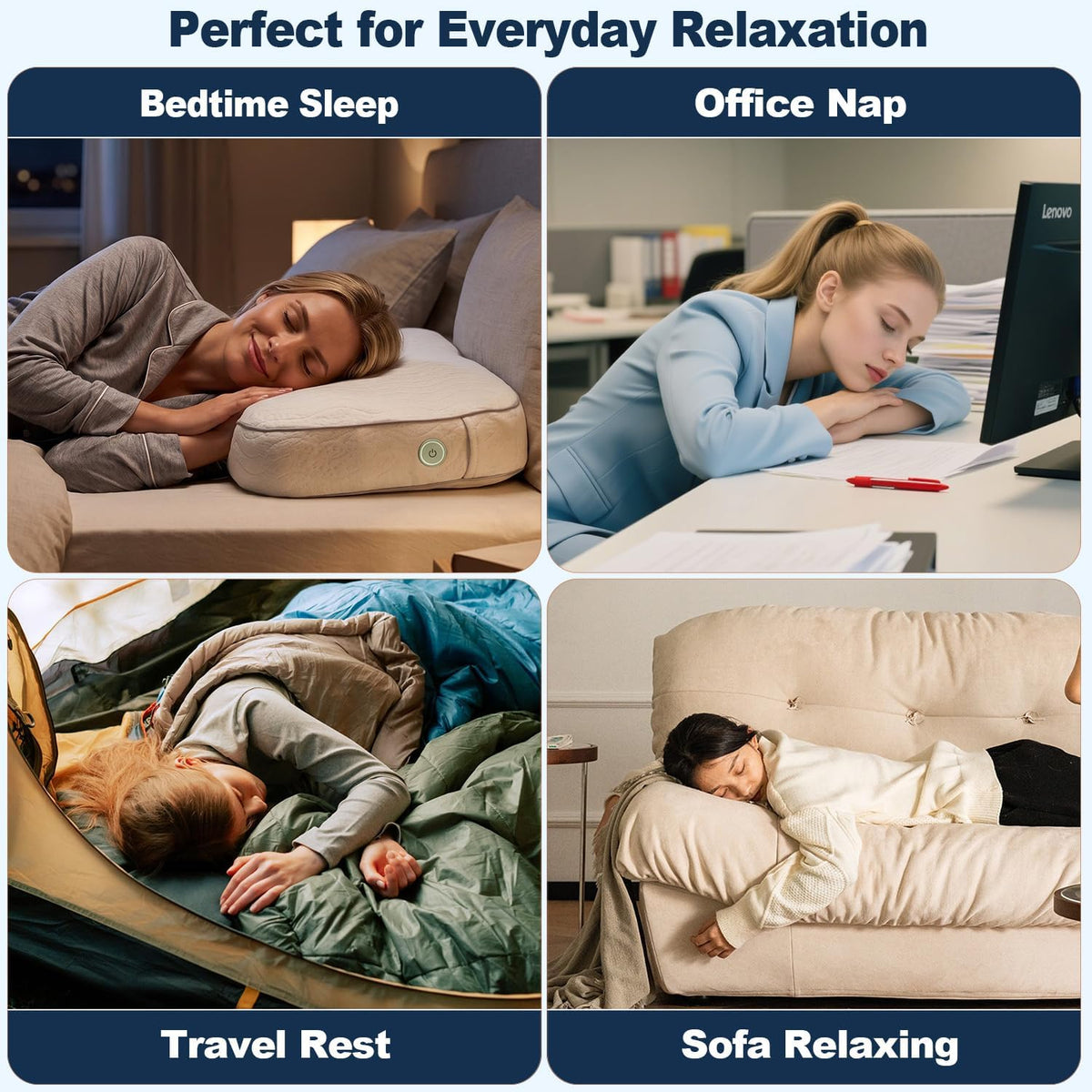 Sleep Pillow Speaker,Bluetooth Under Pillow Speakers for Sleeping