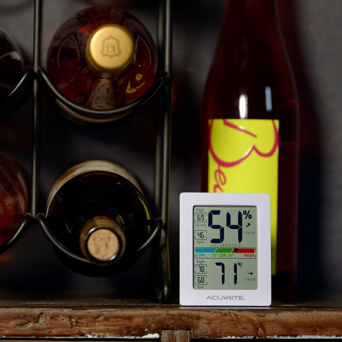 AcuRite Humidity Meter Hygrometer and Indoor Thermometer, Hygrometer