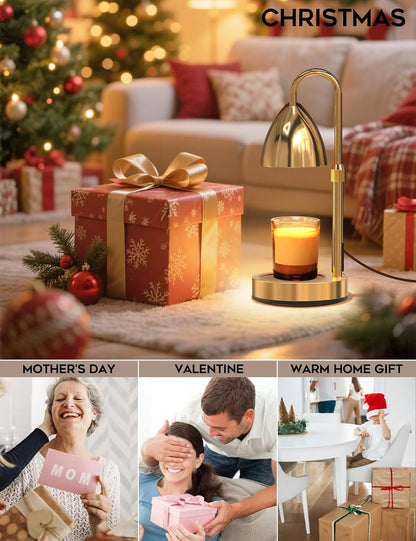 Candle Warmer Lamp with Timer Dimmer, Home Decor for Birthday Gifts Women