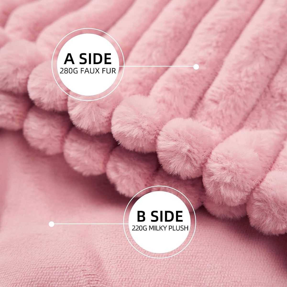 GOTCOZY Heated Blanket-Soft Plush Electric Blanket 50"X60"(Grey)