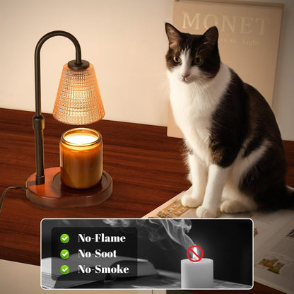 Candle Warmer Lamp with Timer,Birthday Gifes for Women and House Warming