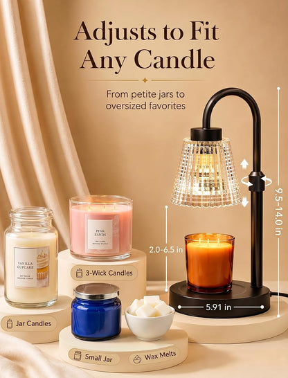 Girece Candle Warmer Lamp with Timer and Dimmer Birthday Gifts for Women
