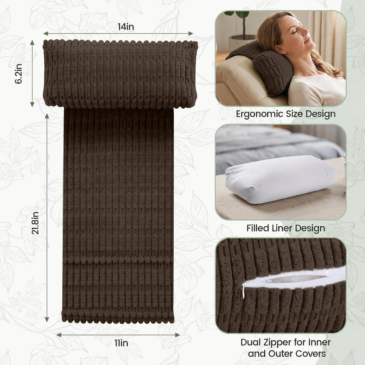 Recliner Pillow, Adjustable Neck Pillow for Recliner Chair