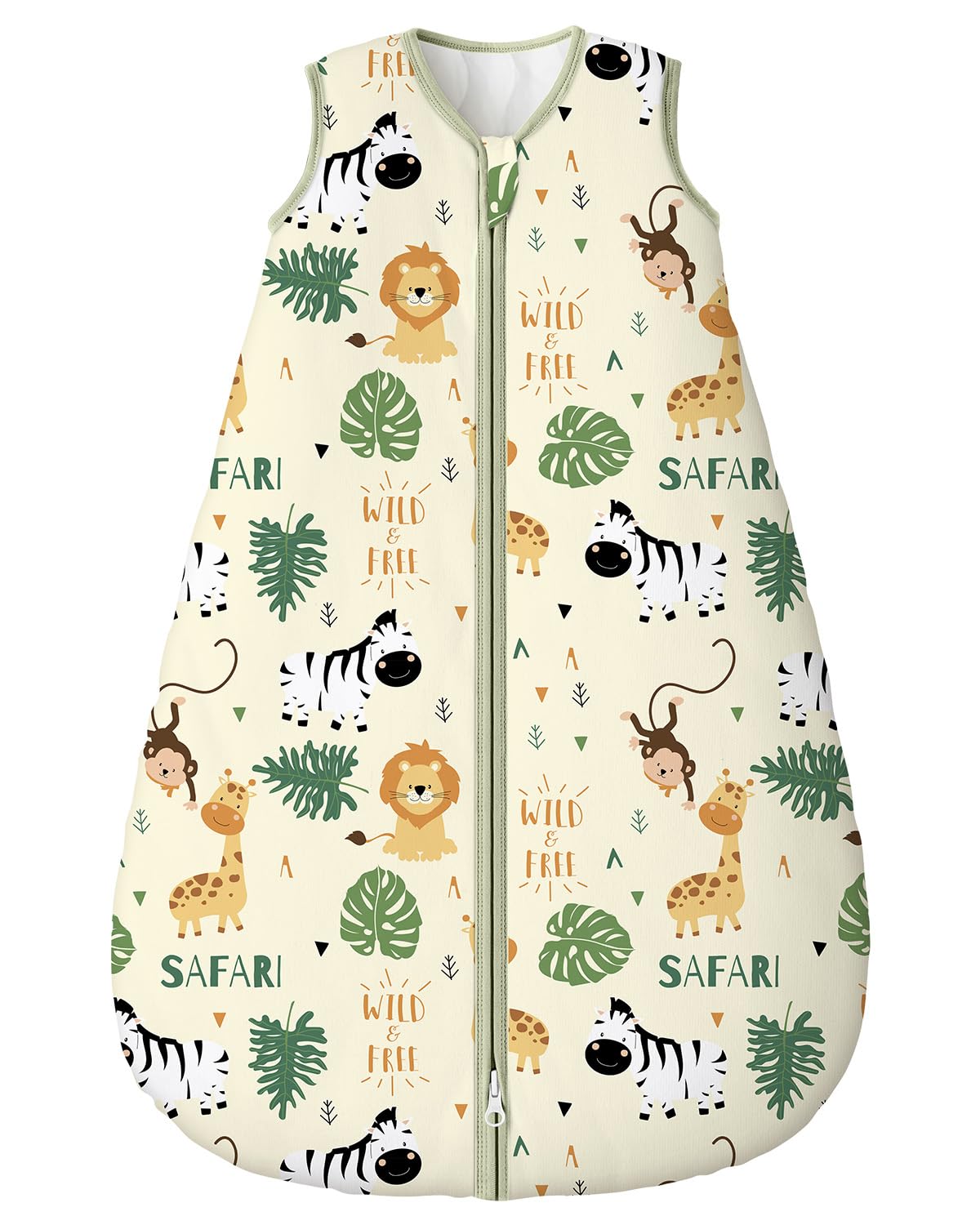 Yoofoss Baby Sleep Sack 0-6 Months Wearable Blanket for Babies 100% Organic Cotton 2-Way Zipper TOG 0.5 Toddler Sleeping Sack 3 Pack, Sleep Sacks
