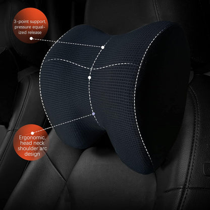 SPRFUFLY Make Relaxing Car Headrest Pillow, Car Neck Pillow for Driving