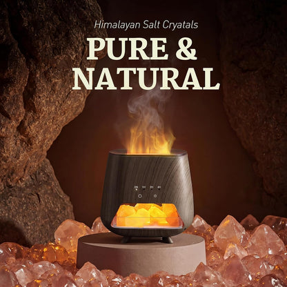 Essential Oil Diffuser for Home: 𝟒-𝐢𝐧-𝟏 Himalayan 𝐒𝐚𝐥𝐭 Lamp