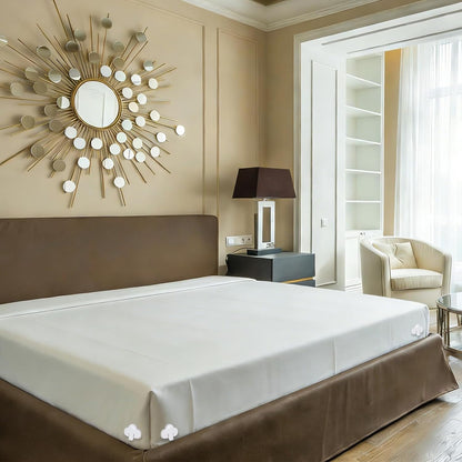 Bed Sheet Holders for Corners, Fitted Sheet Clips Keep Sheets Firm & Tight, Mattress Sheet Holder Strap Grippers