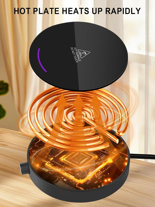 Coffee Mug Warmer, Smart Candle Warmer, Ideal Gifts for All Beverage | Fast Heating | 3 Temp Settings | 4H Auto Shut Off | LED Light | Ideal for All Cups | Ideal for Coffee Tea Water and Milk
