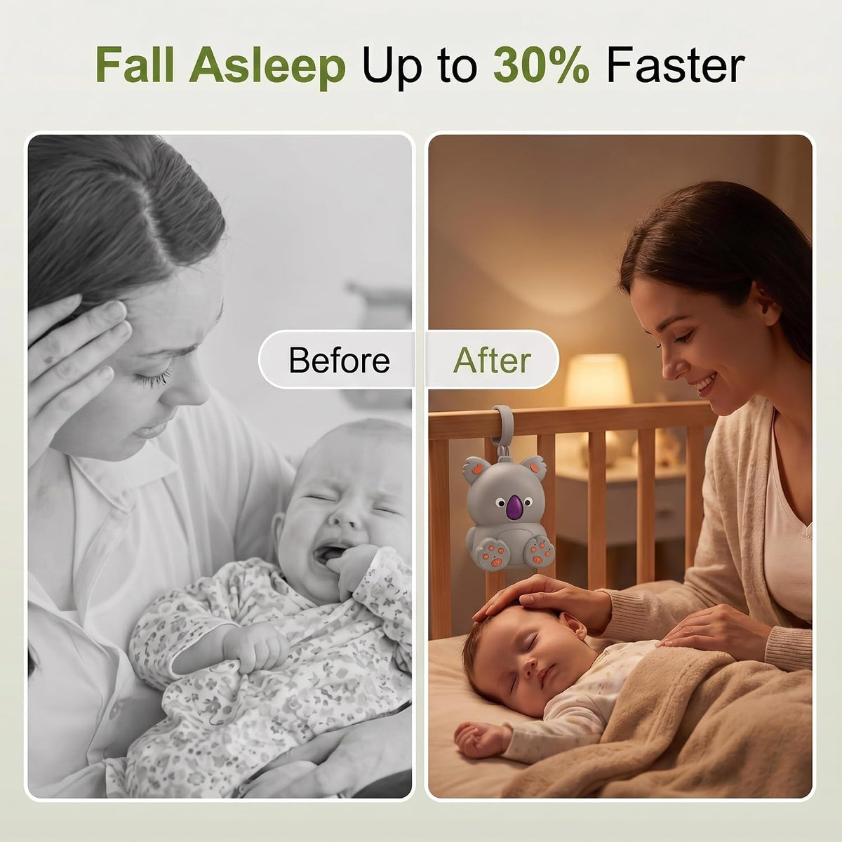 Portable White Noise Machine with Bluetooth Speaker Baby Sound Machine