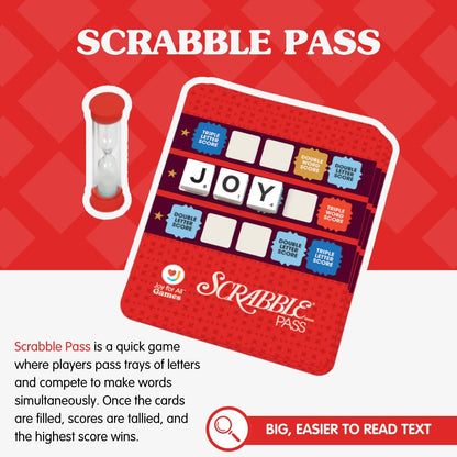Ageless Games Taboo Charades - Classic Word Guessing & Charades Game for Older Adults - Big Easy to Read Cards for Low Vision - 80 Customizable Word Guess Cards - Fun Family Card Game for Ages 13-103