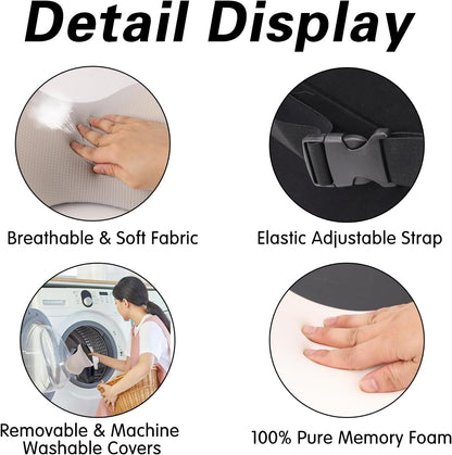 SPRFUFLY Make Relaxing Car Headrest Pillow, Car Neck Pillow for Driving